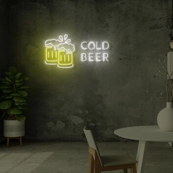 Customize Cold Beer LED Sign