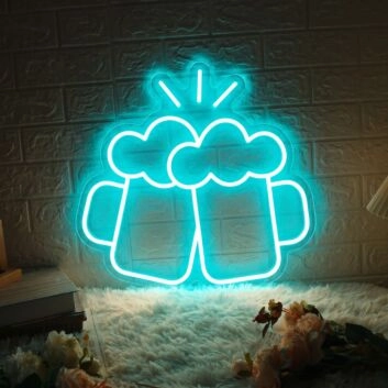 Beer Cheers LED Sign