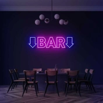 Customize Bars LED Neon Sign