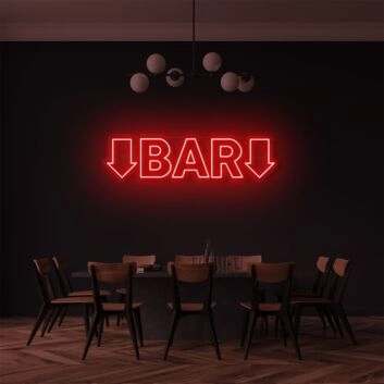 Customize Bars LED Neon Sign