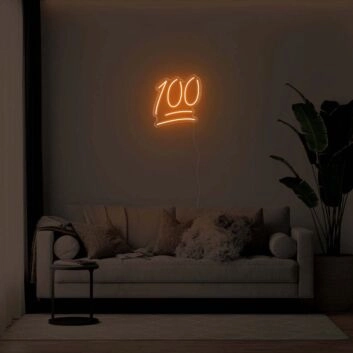 100 LED Neon Sign