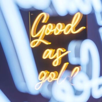 Good As Gold LED Sign