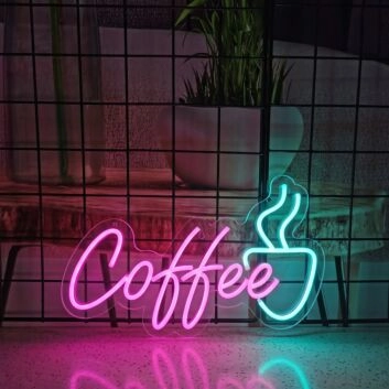 Customize Coffee Cup LED Sign