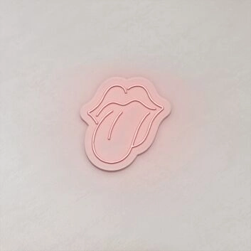 Pop Tongue LED Sign