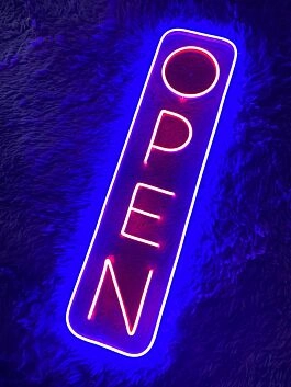 Open Arrow Led Neon Sign Welcome Neon Light Bar Club Led Light