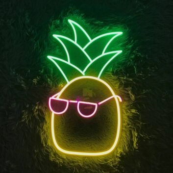 Pineapple Led Neon Sign Restaurant Bar Club Decor