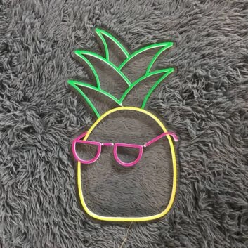 Pineapple Led Neon Sign Restaurant Bar Club Decor