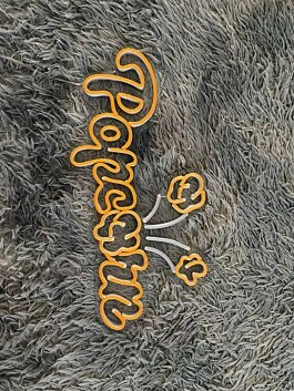 Popcorn Logo Led Neon Sign Popcorn Led Sign Cinema Led Neon Sign