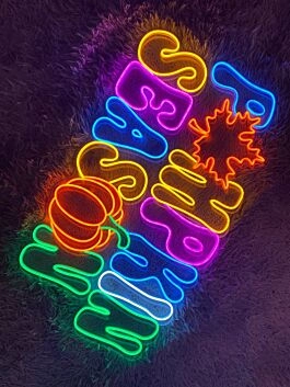 Pumpkin Season Led Neon Sign Hello Fall Neon Led Sign Light Pumpkin Wall Sign