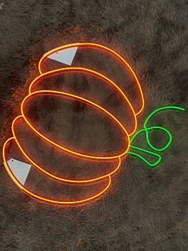 Pumpkin Season Led Neon Sign Hello Fall Neon Led Sign Thanksgiving Bedroom Deco