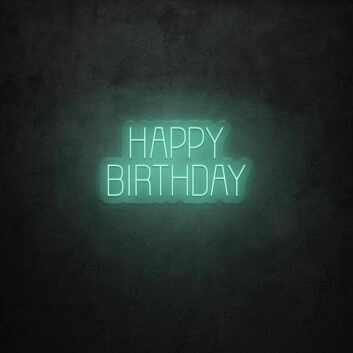 Happy Birthday LED Sign