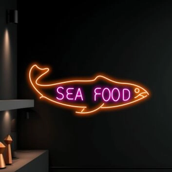 Fishing Man Lover Decor Led Neon Sign Animal Led Light