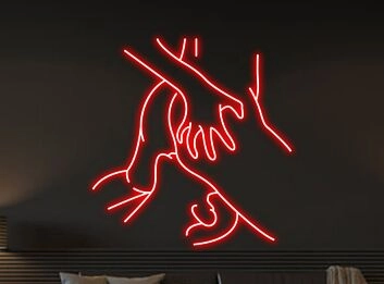 Sexy Couple Neon Led Sign Couple Led Neon Sign Couple Bedroom Deco