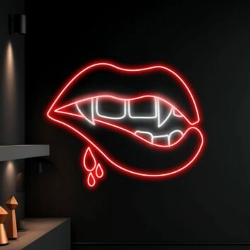 Sexy Lips Dripping Led Neon Sign Sexy Lips Led  Bar Club Led Light