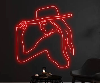 Sexy Naked Cowgirl Led Neon Sign Texas Cowgirl Neon Led Sign Light Bar Decor