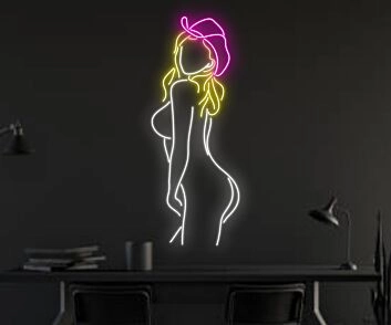 Sexy Naked Cowgirl Led Neon Sign Texas Cowgirl Neon Led Signs