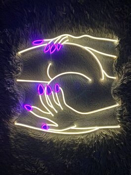 Sexy Woman Butt Naked Led Neon Sign