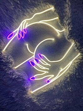 Sexy Woman Butt Naked Led Neon Sign