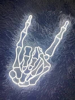 Skeleton Hand Led Neon Sign