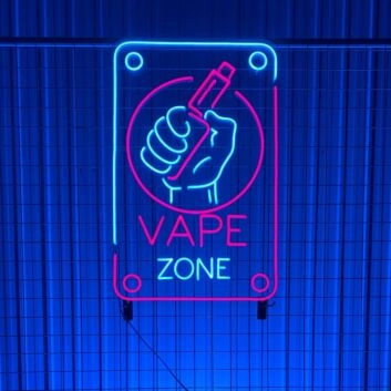 Smoking Machine Led Neon Sign Smoking Welcome Decor Led Neon Sign Bar Club Led Light