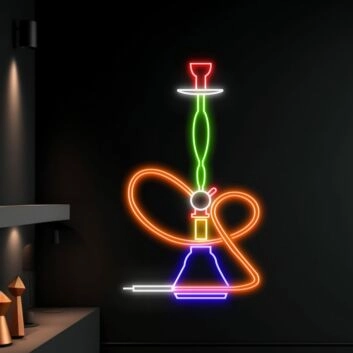 Smoking Shop Led Neon Sign Leaf Led Light Smoking Sign