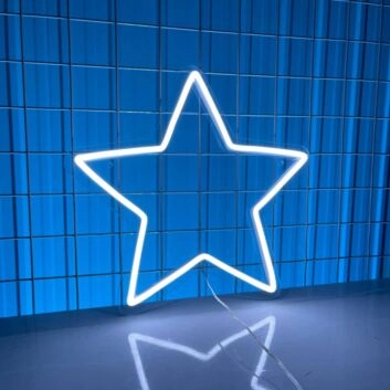 Star Lover Neon Light Star Light Room Decor Christmas Decor Led Neon Sign