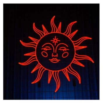 Sun Led Neon Sign Sun Lover Neon Led Light Sun Led Sign