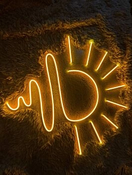 Sunrise Sunset Lover Neon Light Sun Decor Led Neon Sign