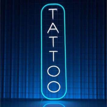 Tattoo Studio Led Neon Sign Tattoo Open Welcome Decor Led Sign Tattoo Studio