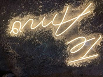 Te Amo Led Neon Sign Peace On Earth Led Light Christmas Decor