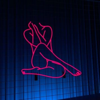 Woman Naked Led Neon Sign Woman Neon Led Sign