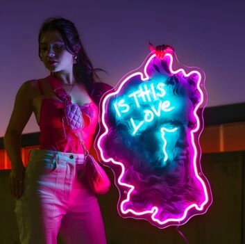 Is This Love Uv Printed Acrylic Artwork