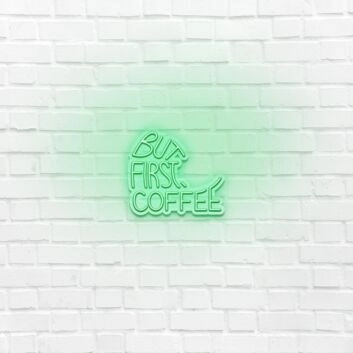 But First Coffee 4 LED Neon Sign