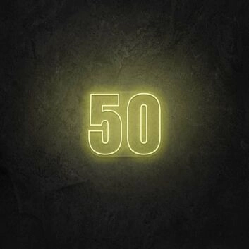 50 LED Neon Sign