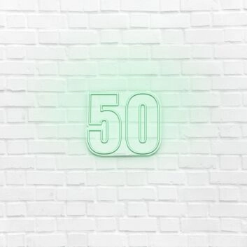 50 LED Neon Sign