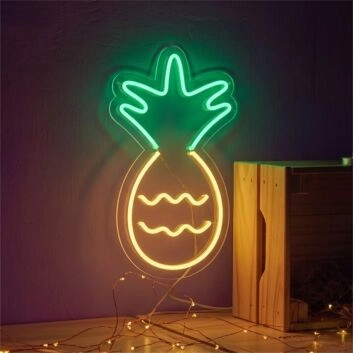 Pineapple LED Sign