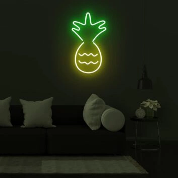 Pineapple LED Sign