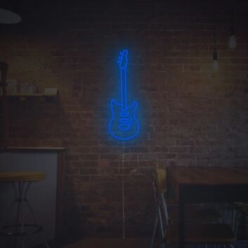 Vintage Digital Guitar LED Neon Sign