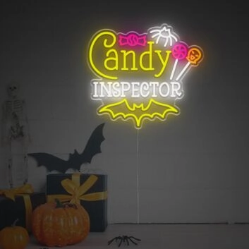 Candy Inspector LED Neon Sign
