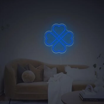 Four Leaf Clover LED Neon Sign