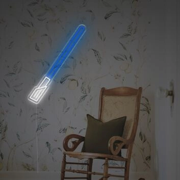Lightsaber LED Neon Sign