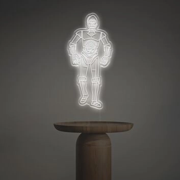 Star Wars C-3PO LED Neon Sign