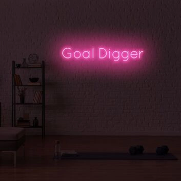 Goal Digger LED Sign