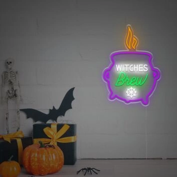 Witches Brew LED Neon Sign