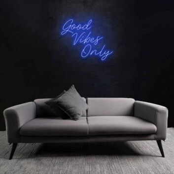 Good Vibes Only LED Sign