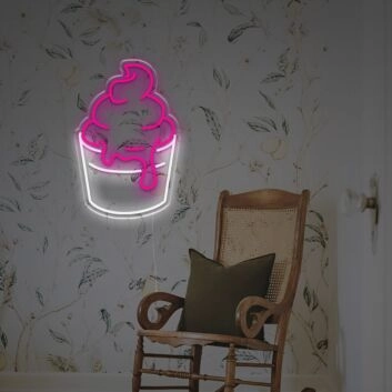 Cup Cake LED Neon Sign