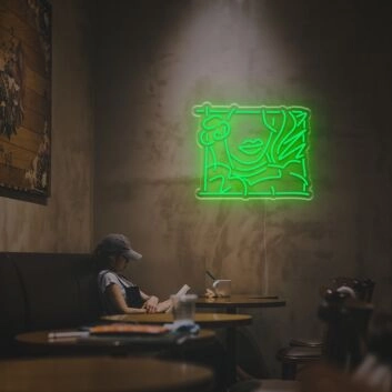 Portrait Of A Lady LED Neon Sign