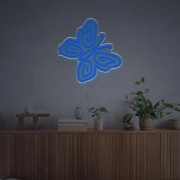 Butterfly Pattern LED Neon Sign