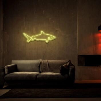 Bull Shark Neon Sign