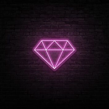 Diamond Neon Sign